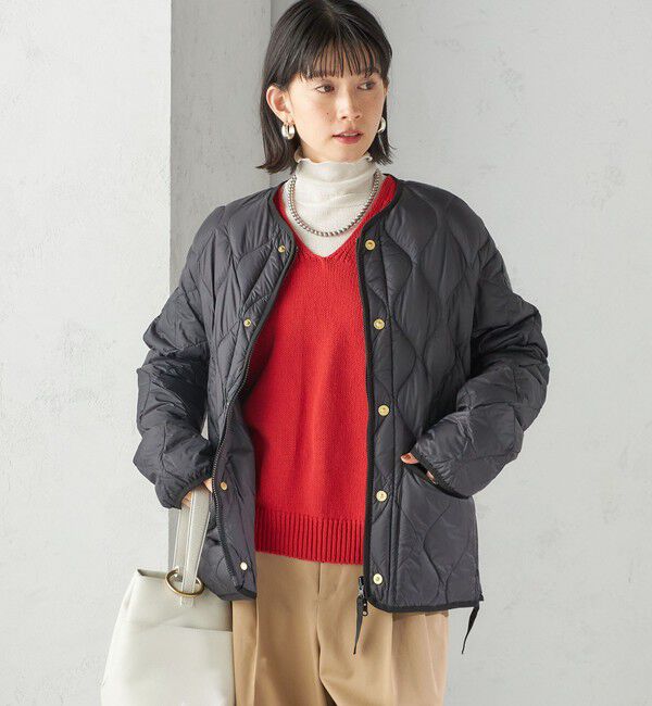 SHIPS for women「【SHIPS別注】TAION:〈手洗い可能〉リブ マルチ WAY ダウン ジャケット」|ダウン|