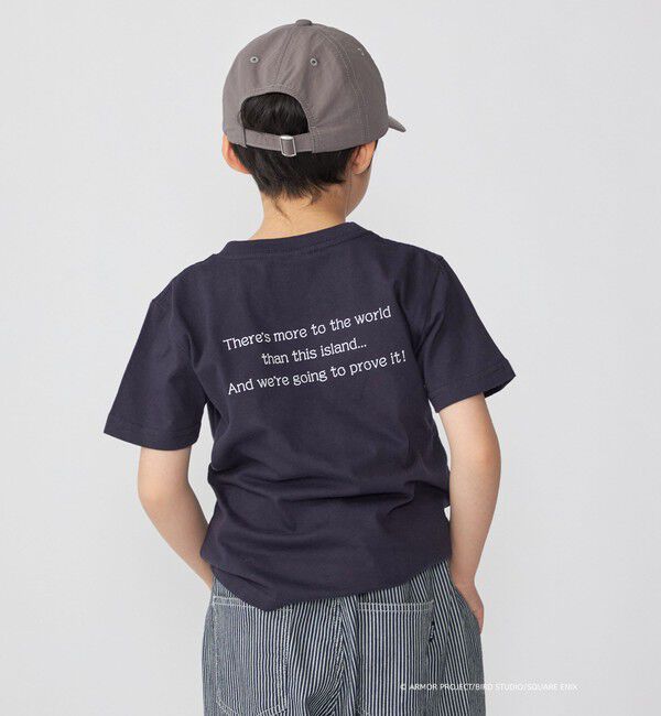 SHIPS KIDS「DQVIIR &times; SHIPS:100～140cm モンスターコラボ ロゴ Tシャツ〈KIDS〉」|Tシャツ・カットソー|
