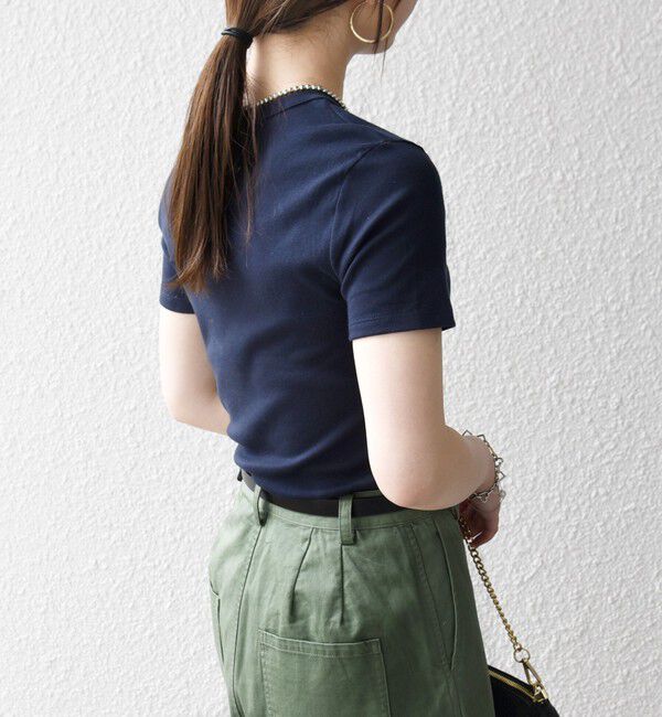 SHIPS any「【SHIPS any別注】PETIT BATEAU: ロゴ プリント コンパクト TEE 26SS」|Tシャツ・カットソー|