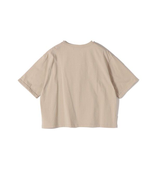 SHIPS for women「【WEB限定】オーガニック コットン 5分袖 フォト TEE」|Tシャツ・カットソー|