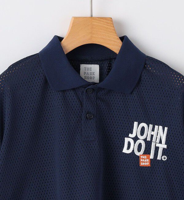 SHIPS KIDS「THE PARK SHOP:115～145cm /DO WIDE MESH ポロシャツ」|ポロシャツ|