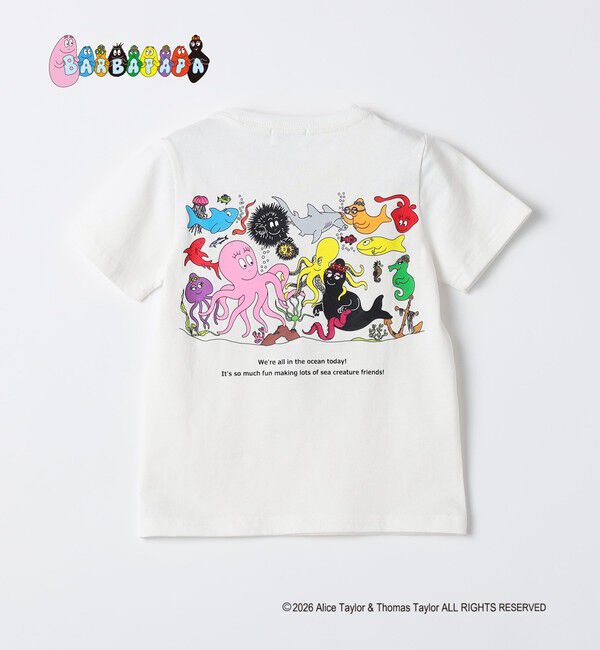 SHIPS Colors 「SHIPS Colors:〈洗濯機可能〉90～140cm / バーバパパ コラボ プリント Tシャツ◇」|Tシャツ・カットソー|