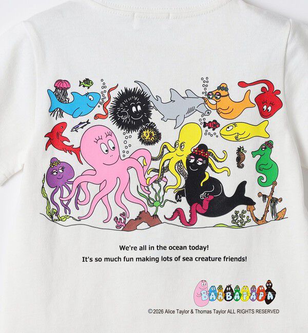 SHIPS Colors 「SHIPS Colors:〈洗濯機可能〉90～140cm / バーバパパ コラボ プリント Tシャツ◇」|Tシャツ・カットソー|