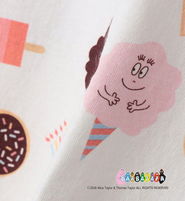 SHIPS Colors 「SHIPS Colors:〈洗濯機可能〉90～140cm / バーバパパ コラボ プリント Tシャツ◇」|Tシャツ・カットソー|