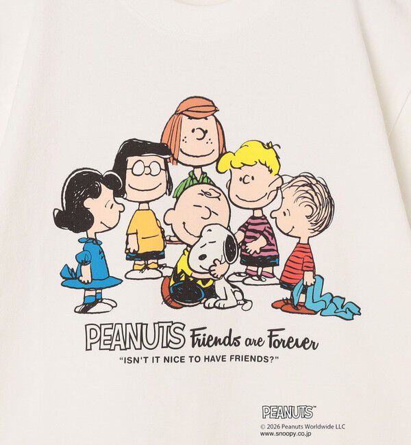 SHIPS any「SHIPS any: SNOOPY コラボ グラフィック プリント Tシャツ<KIDS>◇」|Tシャツ・カットソー|