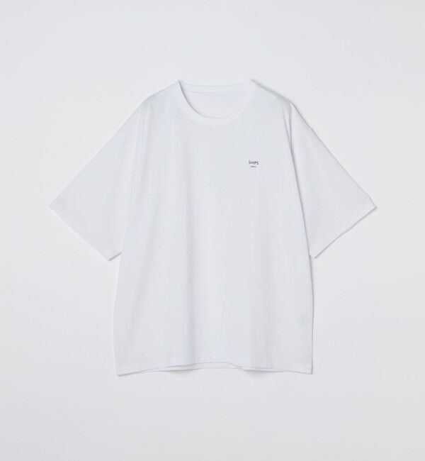 SHIPS Colors 「【WEB限定】SHIPS Colors:〈汗染み防止〉タイニーロゴ Tシャツ」|Tシャツ・カットソー|