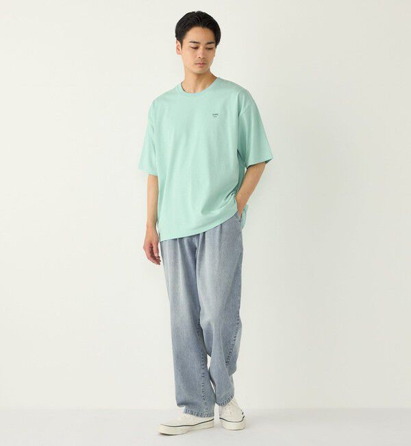 SHIPS Colors 「【WEB限定】SHIPS Colors:〈汗染み防止〉タイニーロゴ Tシャツ」|Tシャツ・カットソー|