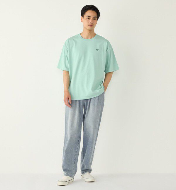 SHIPS Colors 「【WEB限定】SHIPS Colors:〈汗染み防止〉タイニーロゴ Tシャツ」|Tシャツ・カットソー|
