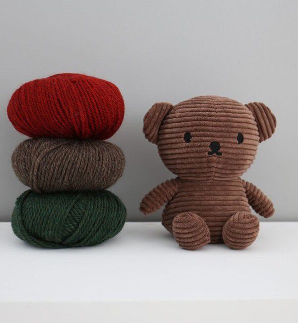 SHIPS KIDS「BON TON TOYS:CORD Elephant/bear/Loion ぬいぐるみ」|その他ベビー用品|ブラウン