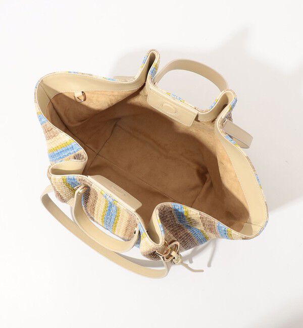TOMORROWLAND GOODS「ATELIER TOMORROW SHELL バッグ」|かごバッグ|