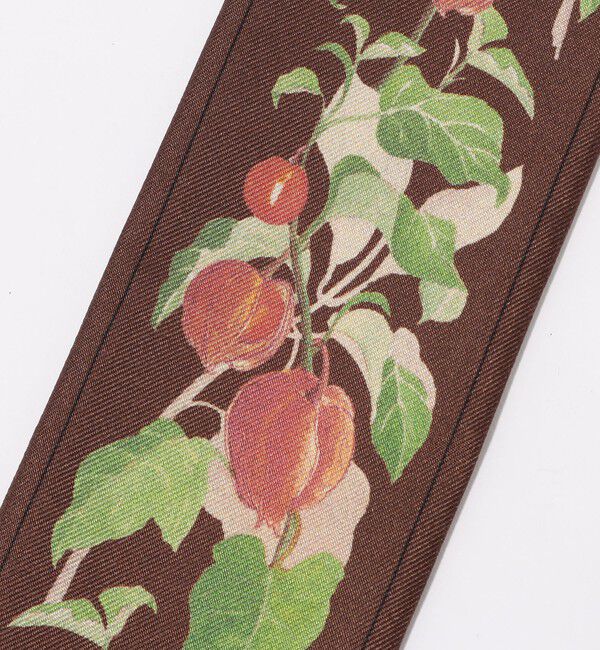 TOMORROWLAND GOODS「ATELIER TOMORROW AUTUMN FLOWER BANDEAU シルクスカーフ」|バンダナ・スカーフ|