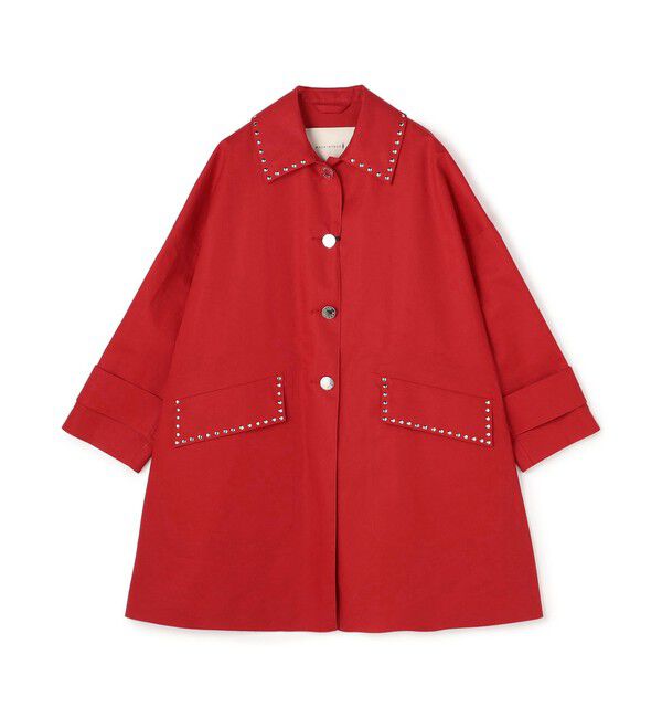 TOMORROWLAND BUYING WEAR「【別注】MACKINTOSH HUMBIE STUDS コート」|ステンカラーコート|35 レッド