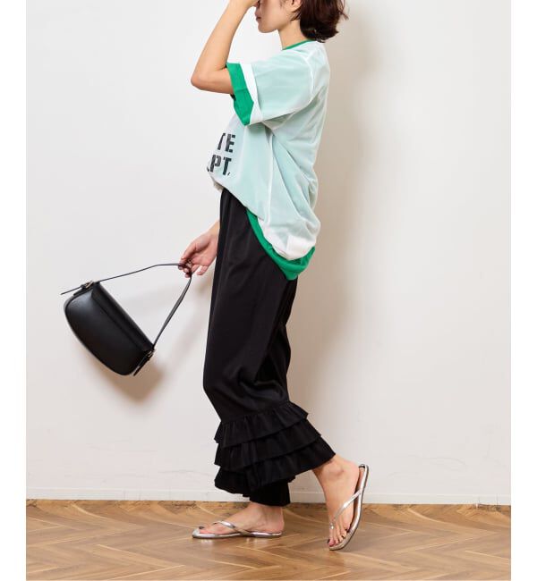  「SHEER LOGO TEE」|Tシャツ・カットソー|