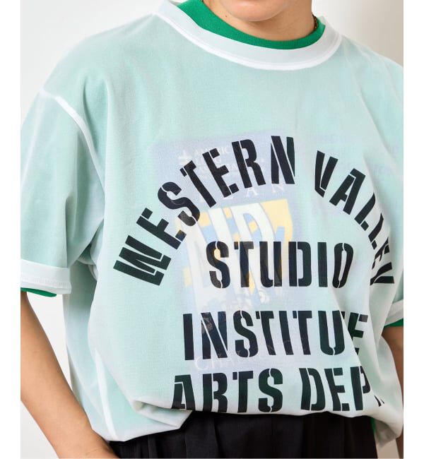  「SHEER LOGO TEE」|Tシャツ・カットソー|