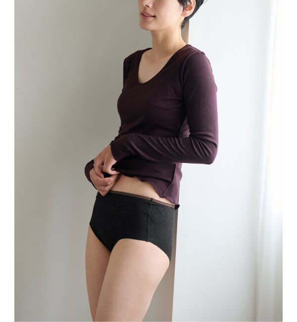 EMILYWEEK「≪予約≫Fittyレース ボーイレッグショーツ」|インナー|