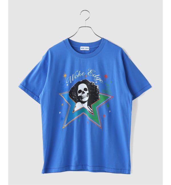 JOINT WORKS「WOKE EDGE / ウォークエッジ Skull Star Tee」|Tシャツ・カットソー|