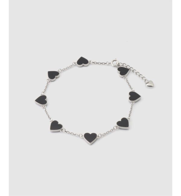 JOINT WORKS「≪追加≫BASICKS / ベイシックス Chain Heart Necklace」|ネックレス|ブラック