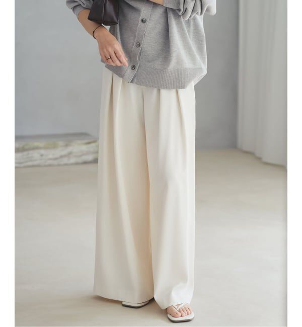 Plage「Tuck Wide パンツ」|その他|