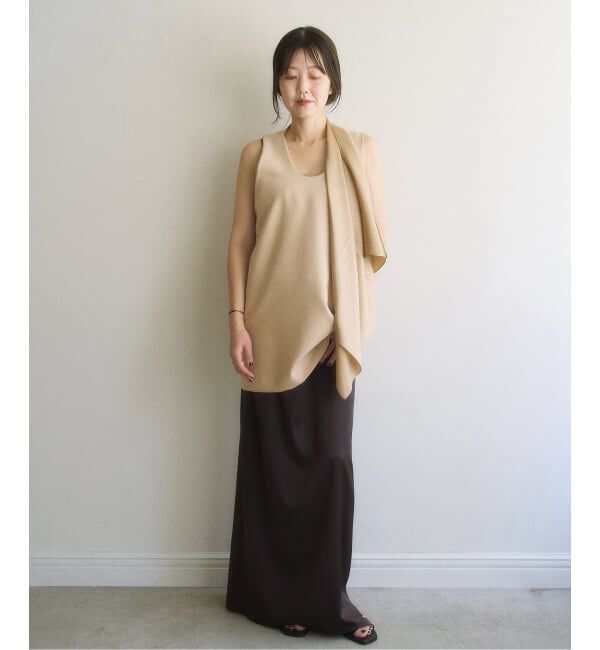 Plage「《一部カラー新宿店・WEB限定》MY_silk satin スカーフ」|バンダナ・スカーフ|