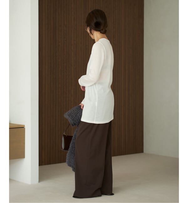 Plage「《追加》LIGHT SHEER LONG Tシャツ 2」|Tシャツ・カットソー|