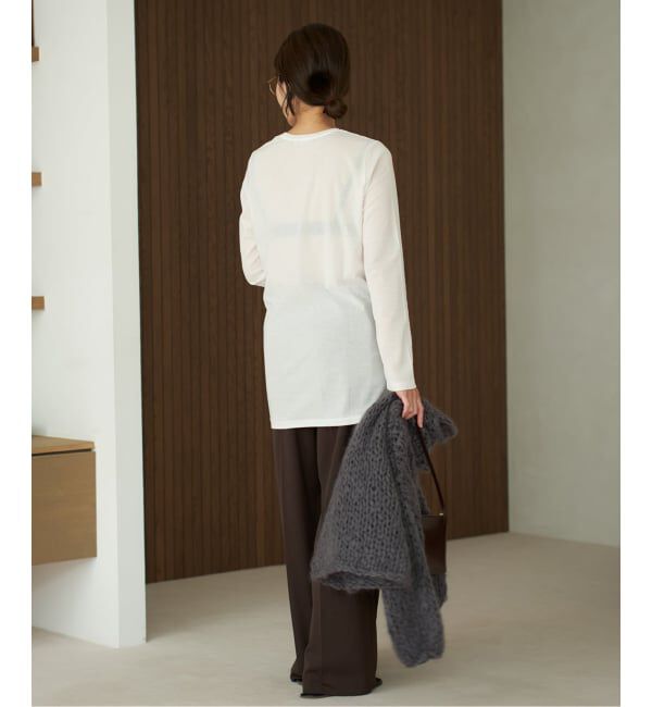 Plage「《追加》LIGHT SHEER LONG Tシャツ 2」|Tシャツ・カットソー|