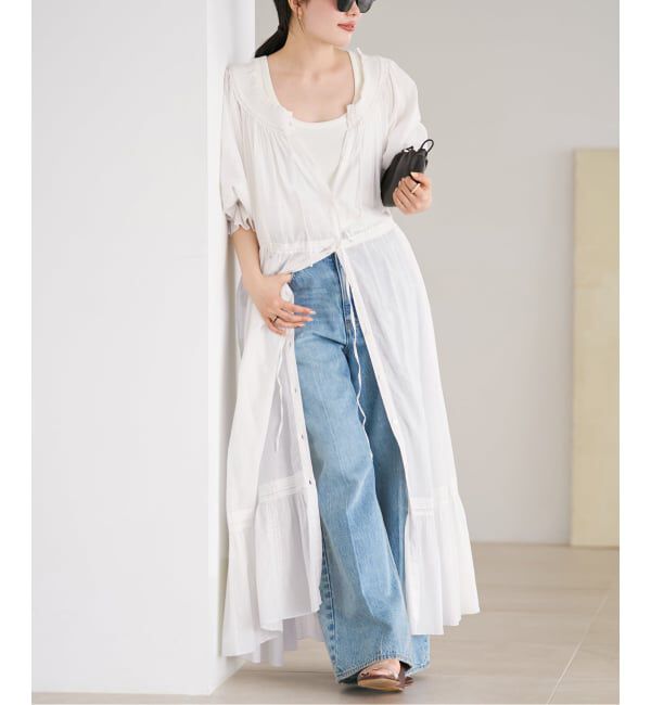 Plage「IND VOIL EMB ワンピース」|ワンピース|