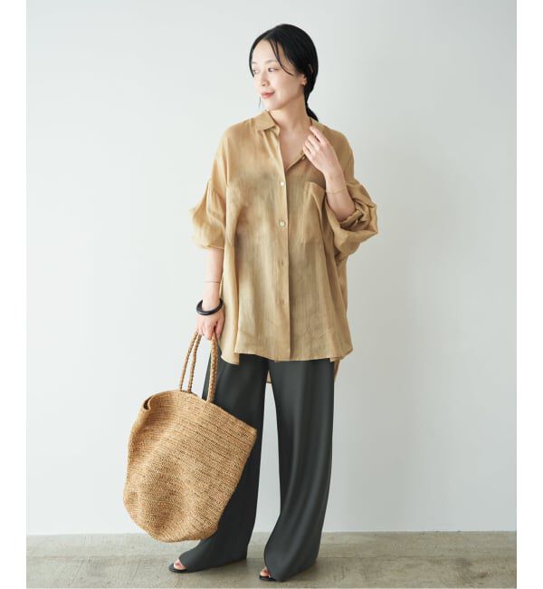 Plage「Satin Bias Relax パンツ」|その他|
