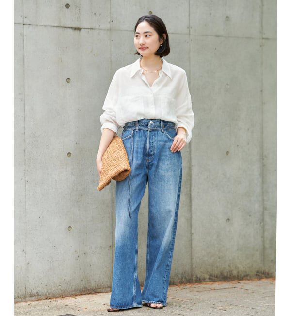 Plage「《追加》RAMIE LYOCELL CROPPED シャツ 3」|シャツ・ブラウス|