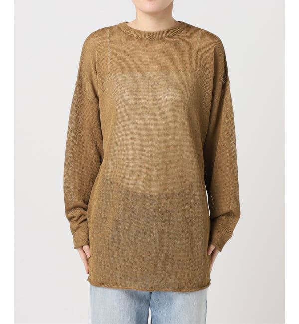 Plage「《追加》Linen/ny long プルオーバー 2」|ニット・セーター|