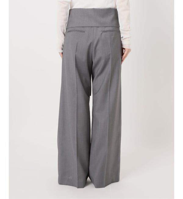 Plage「WO/TA flap パンツ」|スラックス|