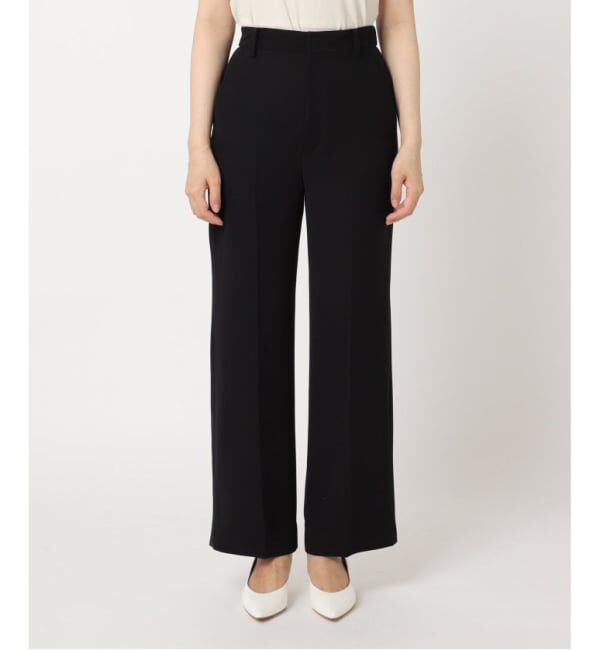 Plage「《WEB限定追加予約》washable straight パンツ 7」|スラックス|
