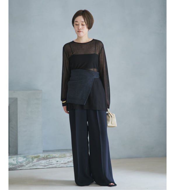 Plage「《追加》les Tendre easy care スラックス 2」|スラックス|