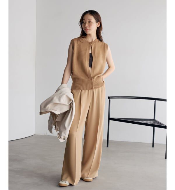 Plage「《追加》les Tendre easy care スラックス 2」|スラックス|