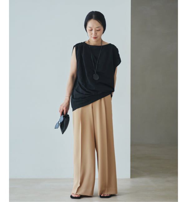 Plage「《追加》les Tendre easy care スラックス 2」|スラックス|