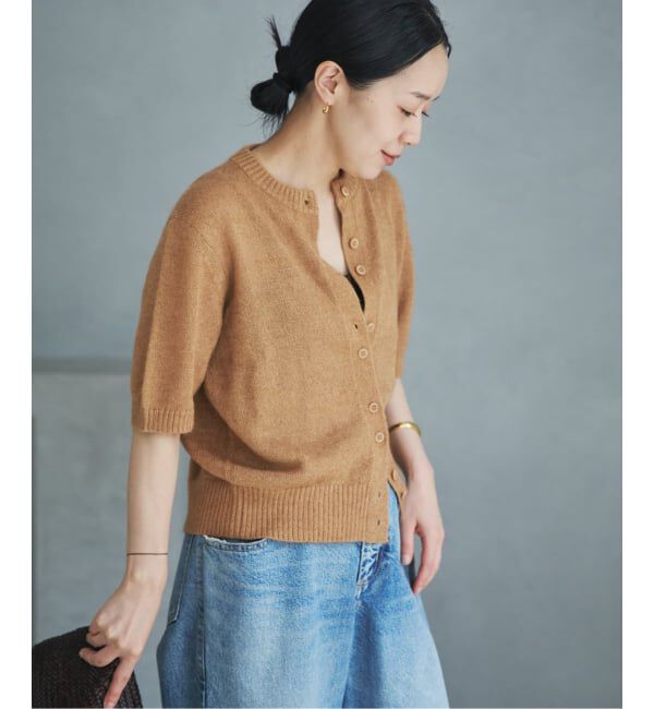 Plage「Mohair Mix Hansode カーディガン」|カーディガン|