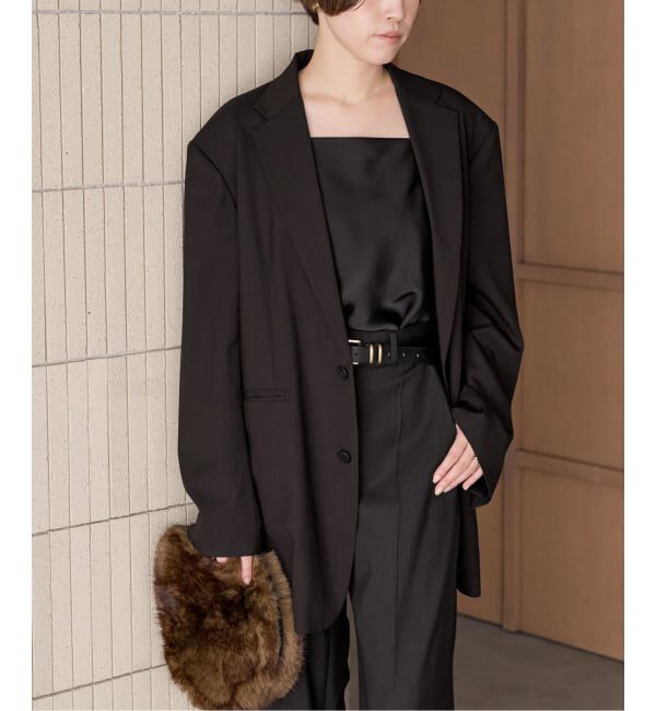 Plage「Masculine Oversized ジャケット」|テーラードジャケット|