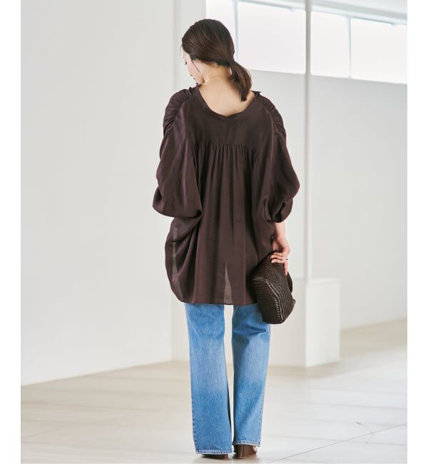Plage「Sheer Poncho シャツ」|シャツ・ブラウス|