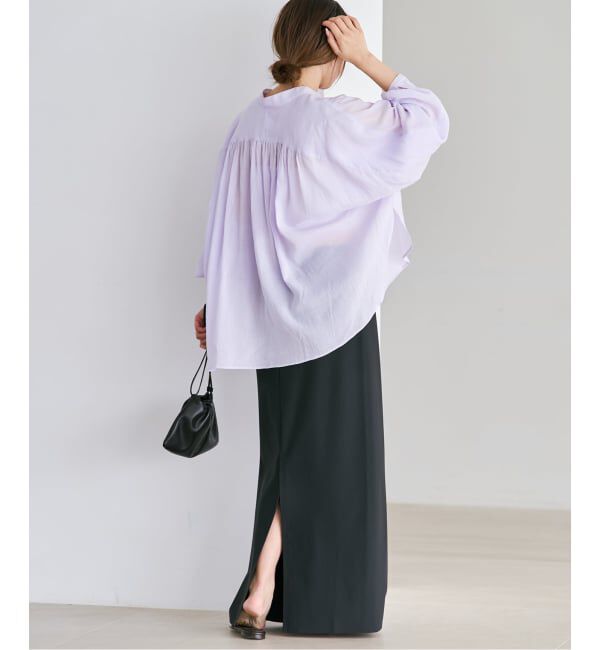 Plage「Sheer Poncho シャツ」|シャツ・ブラウス|