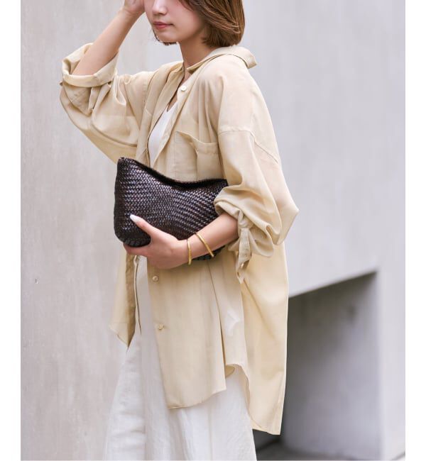 Plage「sheer cotton tunic シャツ」|シャツ・ブラウス|