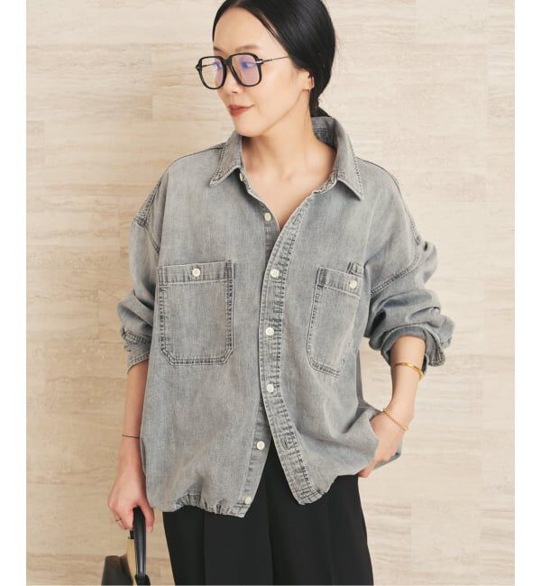 Plage「ballon denim シャツ」|シャツ・ブラウス|