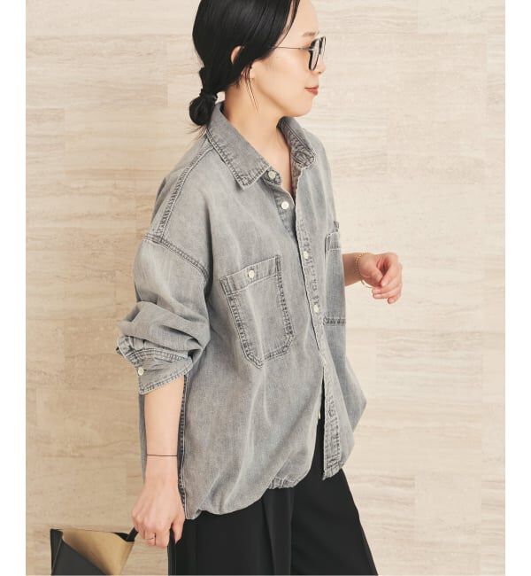 Plage「ballon denim シャツ」|シャツ・ブラウス|