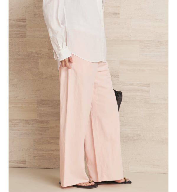 Plage「Linen mix easy パンツ」|その他|