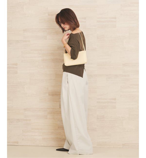 Plage「《追加予約》R&rsquo;IAM Super wide CHINO パンツ 6」|チノ|