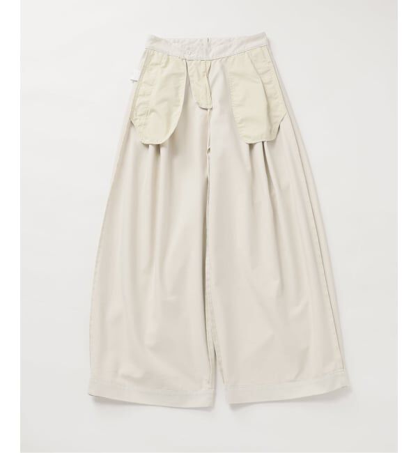 Plage「《追加予約》R&rsquo;IAM Super wide CHINO パンツ 6」|チノ|