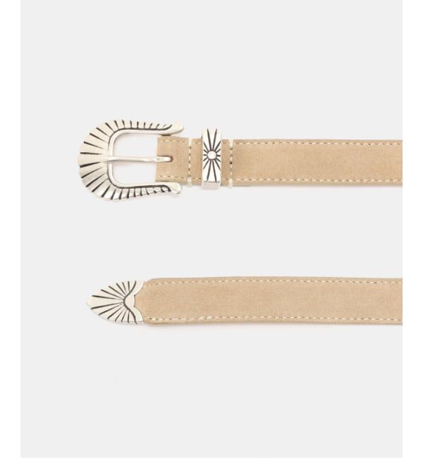 Plage「ADRIANO MENEGHETTI / アドリアーノメネゲッティー 別注  CONCHO SUEDE ベルト」|ベルト|