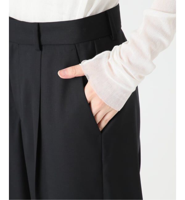 Plage「《予約》R&rsquo;IAM WOOSTED BASIC パンツ」|スラックス|