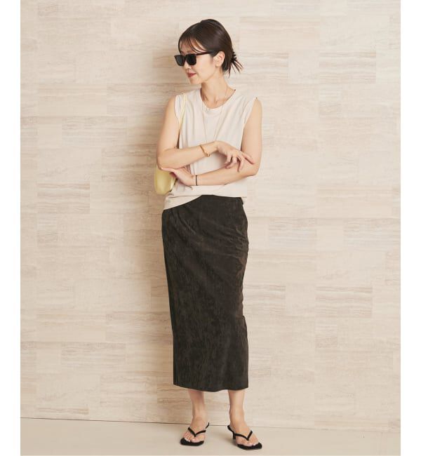 Plage「suede like jersey tightスカート」|スカート|