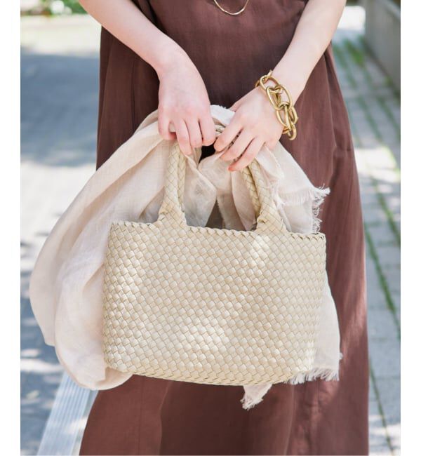 SLOBE IENA「《追加》SLOBE イントレチャートトートバッグ」|トートバッグ|