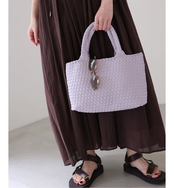 SLOBE IENA「《追加》SLOBE イントレチャートトートバッグ」|トートバッグ|