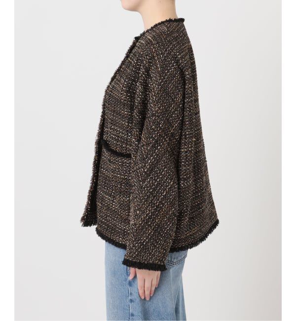 journal standard L'essage「GIOLICA TWEED ドルマンジャケット」|その他|